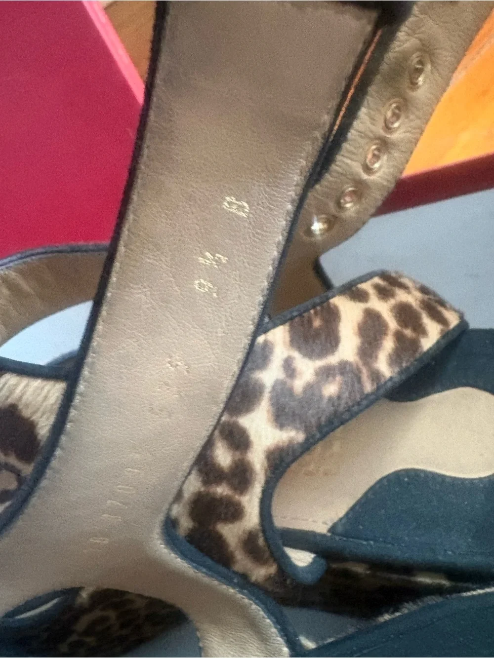 Salvatore Ferragamo Leopard-Print Platform Sandals - Brown & Black
